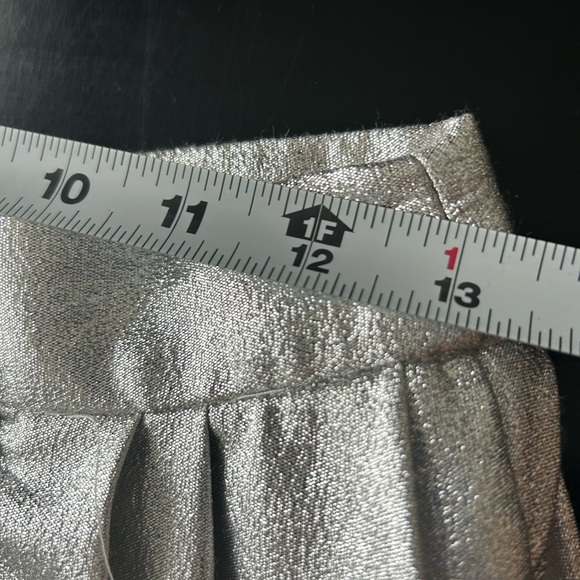 Muse by Marchesa silver skirt maxi full size 4 pockets, special occasion - Picture 6 of 9